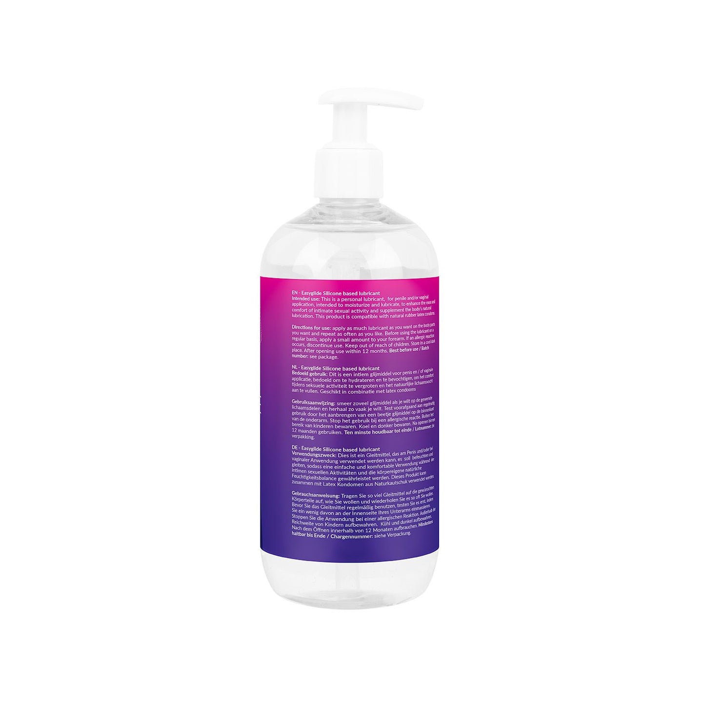 EasyGlide Siliconen glijmiddel 500 ml