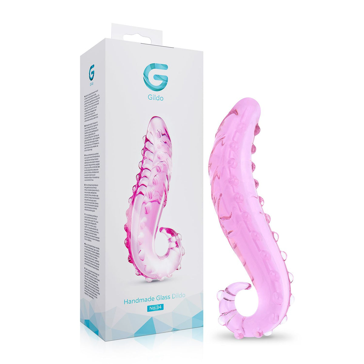No. 34 Tentacle Glass Dildo 5.9 Inch (15 cm) | Gildo