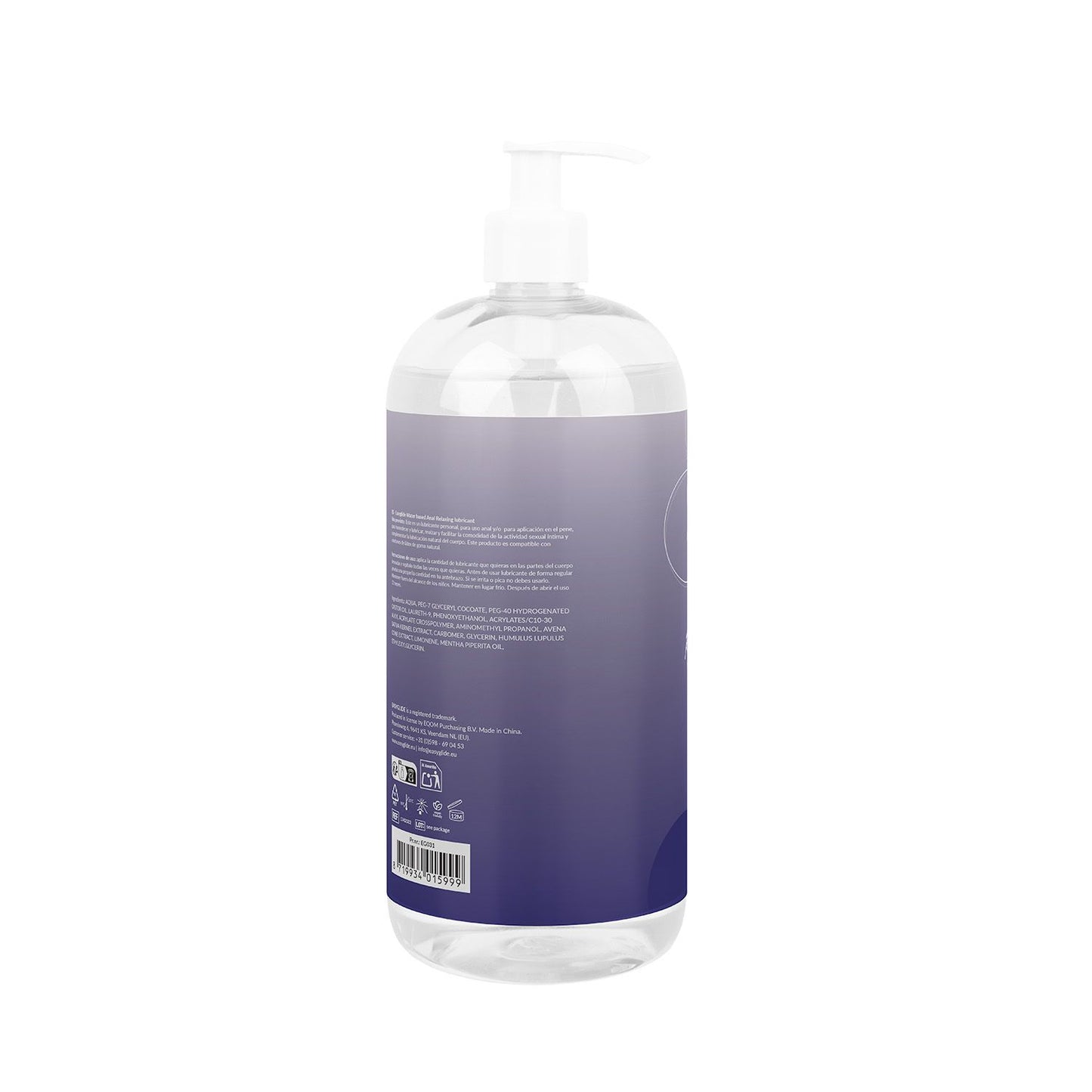 EasyGlide Anal Relaxing Lubricant - 1000 ml