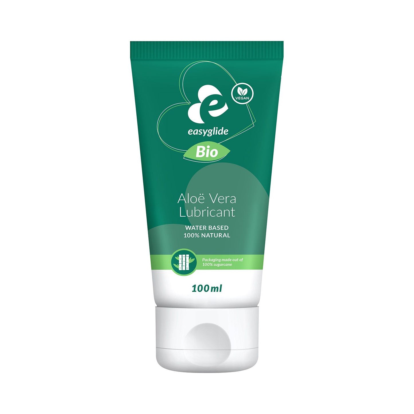 EasyGlide - Bio & Natural Water Based Aloë vera Lubricant - 100 ml