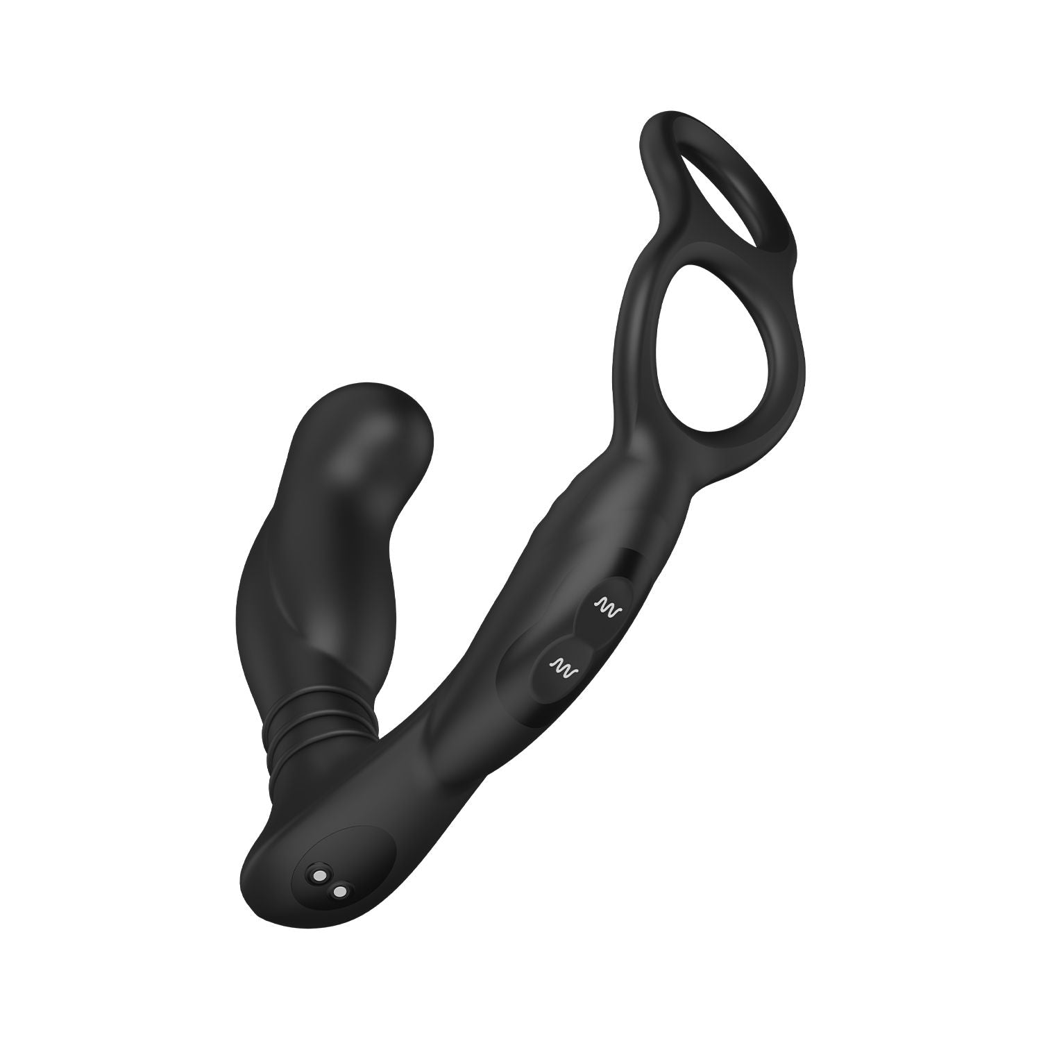 Simul8 Prostate Vibrator With Cock and Ball Ring