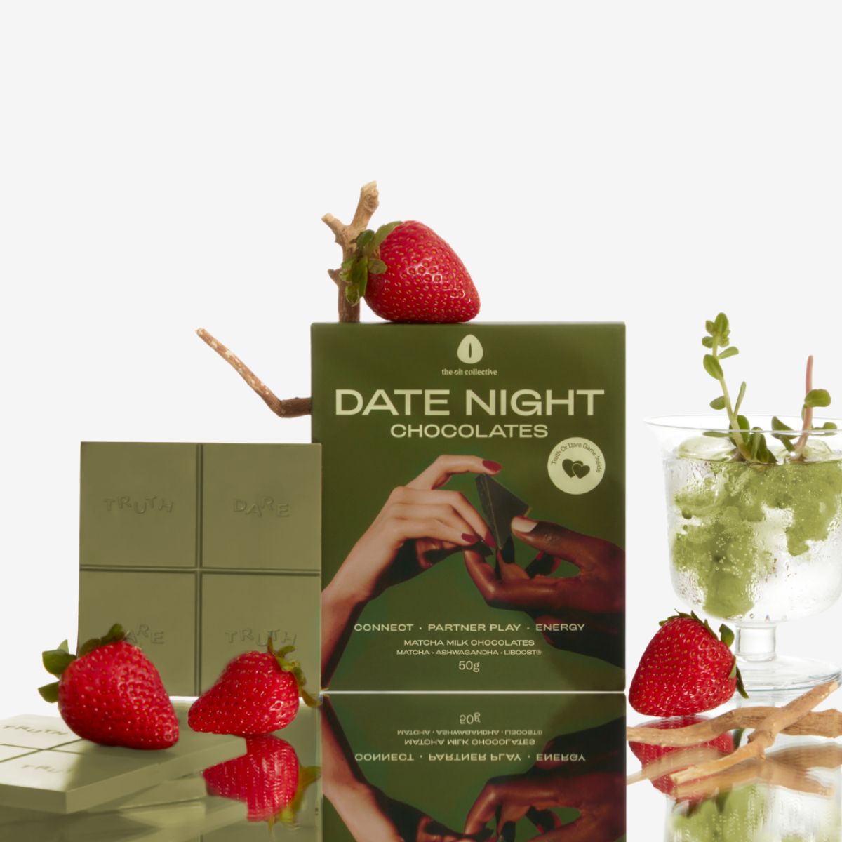 The Oh Collective - Date Night Chocolate - Matcha – Sex Game