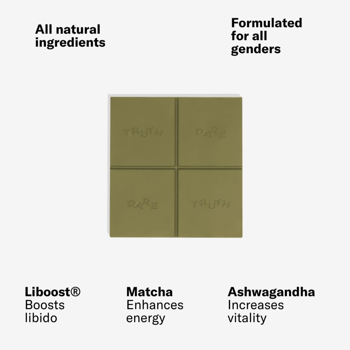 The Oh Collective - Date Night Chocolate - Matcha – Sex Game
