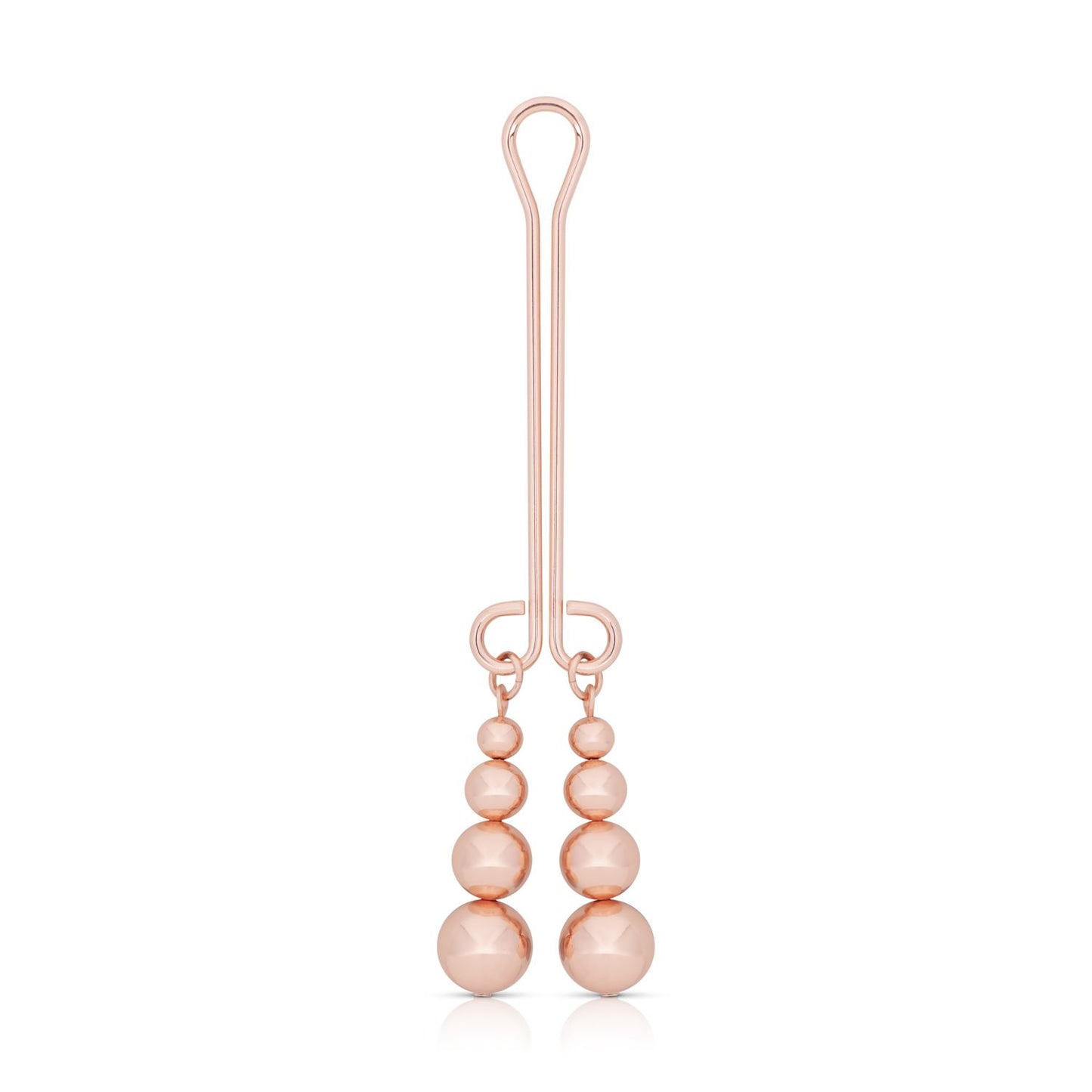 Rosy Gold - Clitoris Clamp - Subtle Weight – Clitoral Vibrator