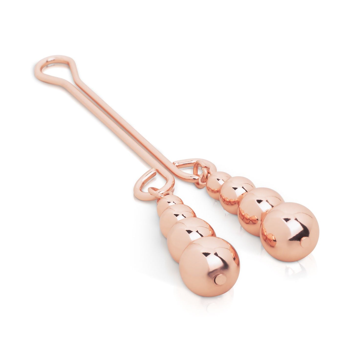 Rosy Gold - Clitoris Clamp - Subtle Weight – Clitoral Vibrator