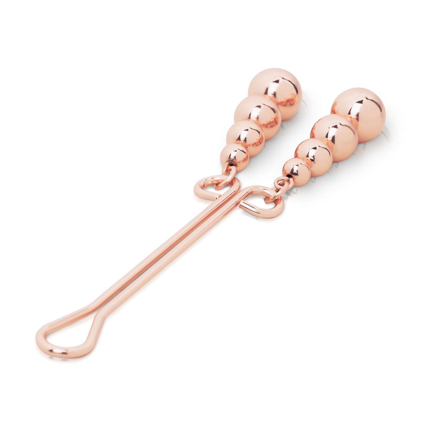 Rosy Gold - Clitoris Clamp - Subtle Weight – Clitoral Vibrator
