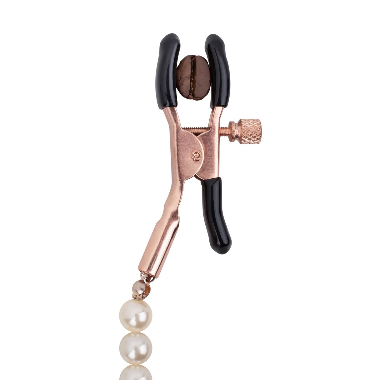 Rosy Gold - Pearls Nipple Clamps - Adjustable Design – Adjustable Nipple Clamps