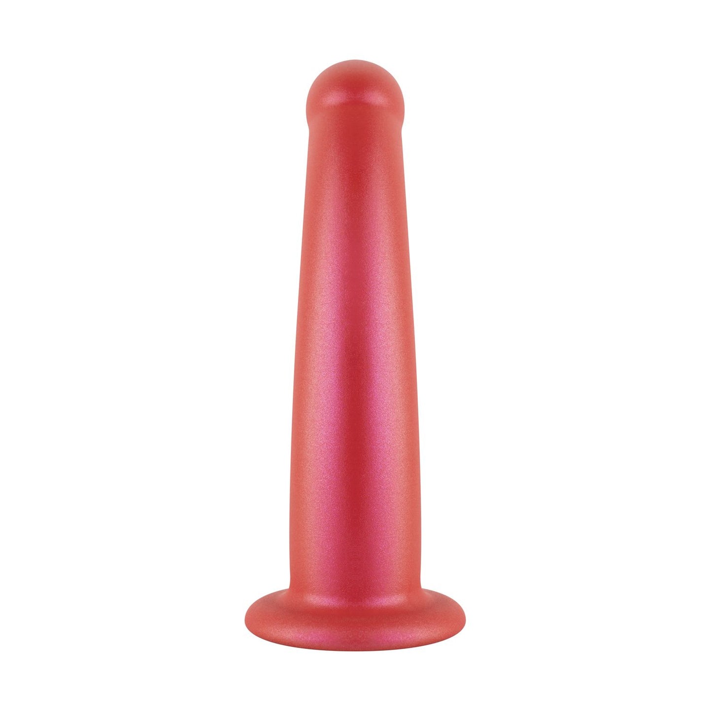 No-Parts - Brandon Dildo with Base - Red – Strap on Dildo