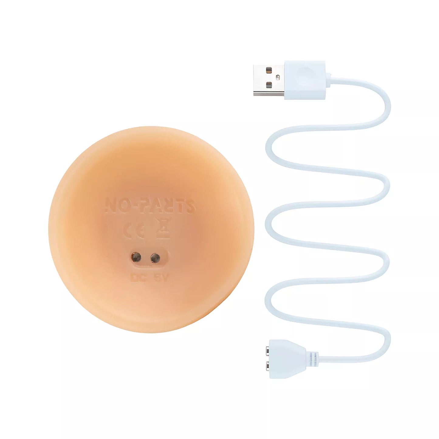 No-Parts - Shane Vibrating Dildo with Remote - 13 cm