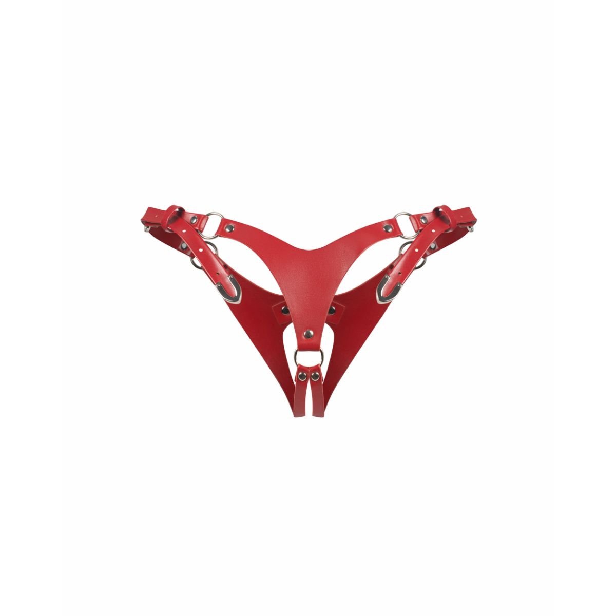 Obsessive - Inferro Open Crotch Thong - Red – Crotchless Knickers