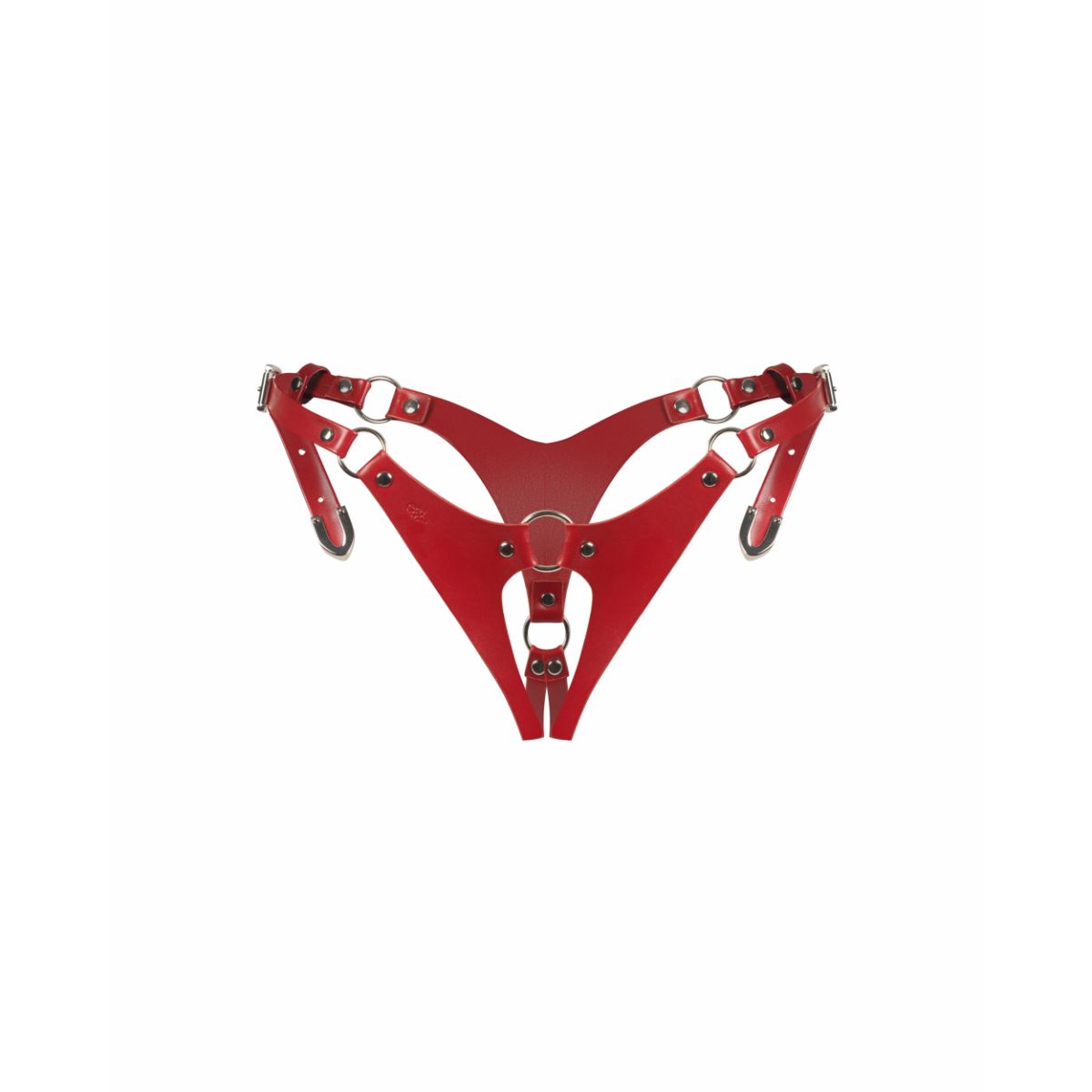 Obsessive - Inferro Open Crotch Thong - Red – Crotchless Knickers
