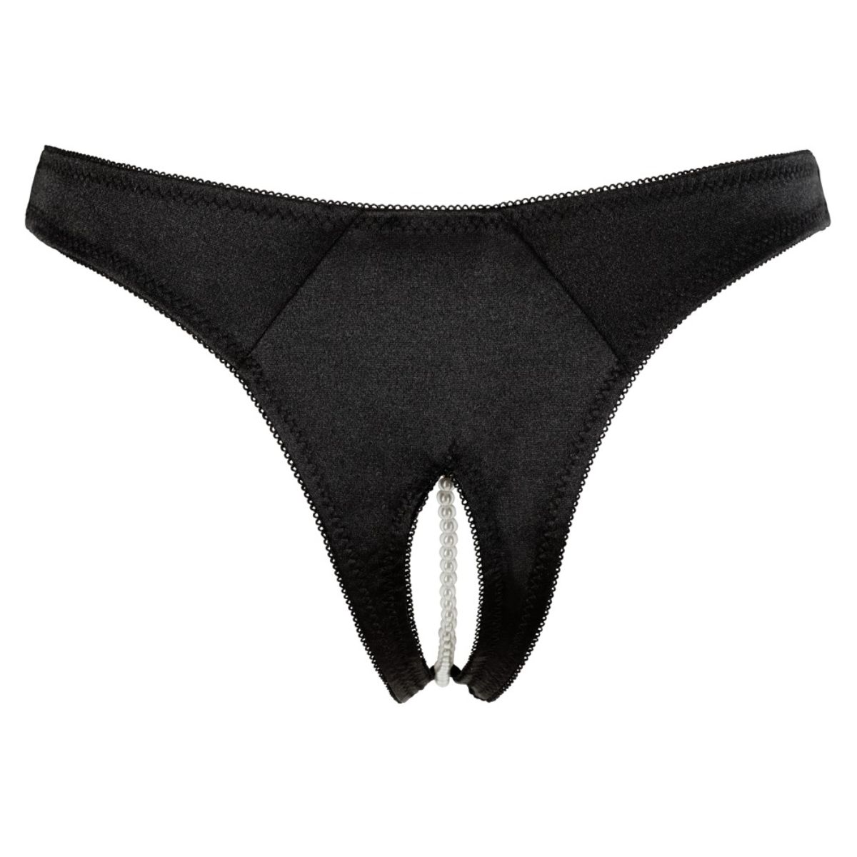 Cottelli Collection - G-string With Pearls - Black