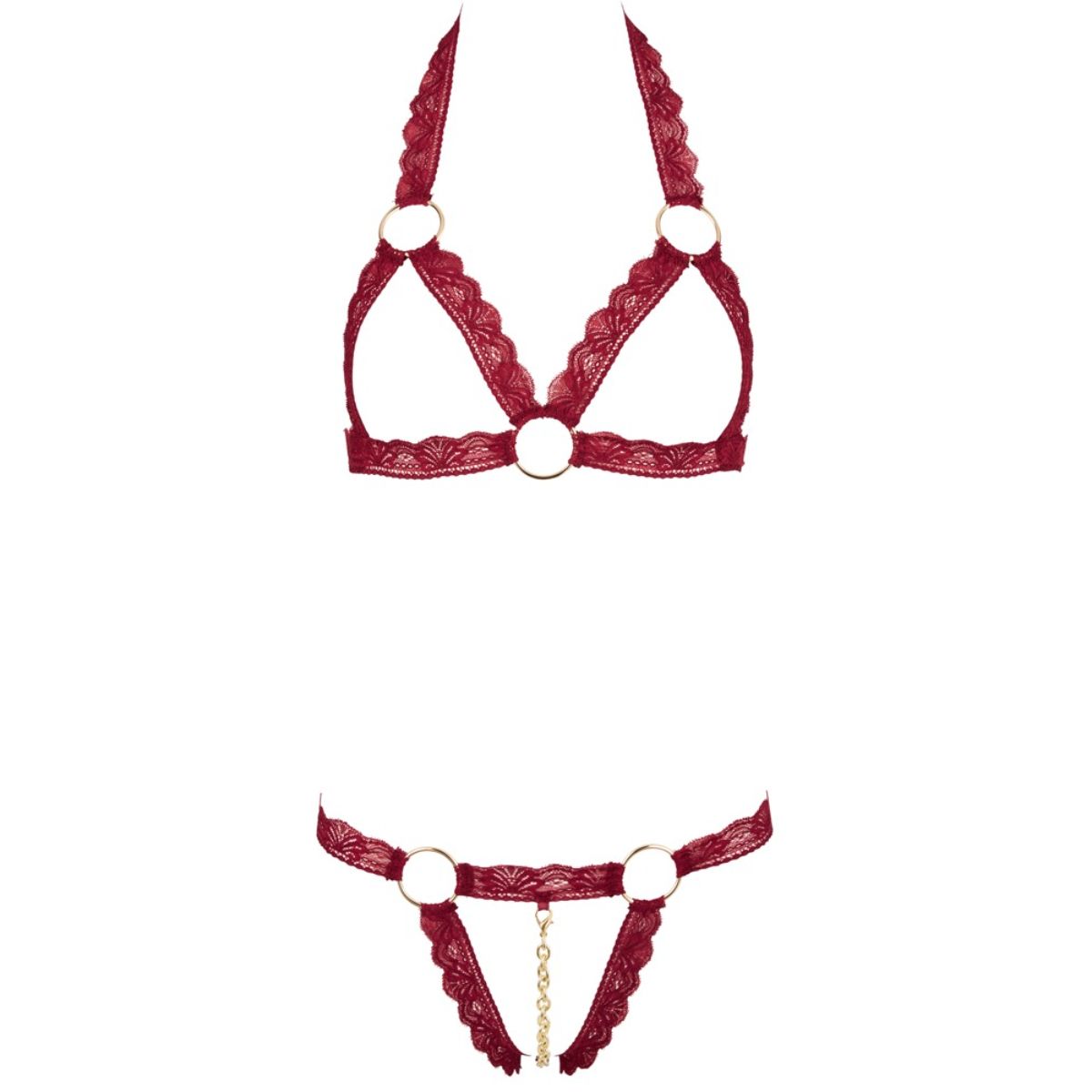 Cottelli Collection - BH & String - Red