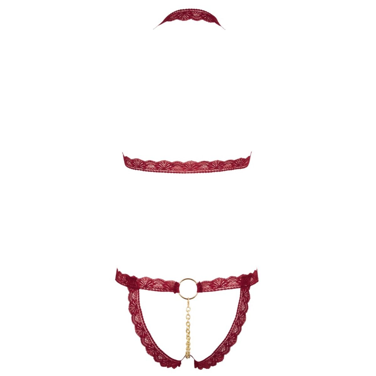 Cottelli Collection - BH & String - Red