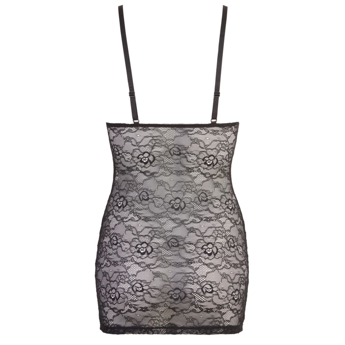 Cottelli Collection - Lace Dress - Black
