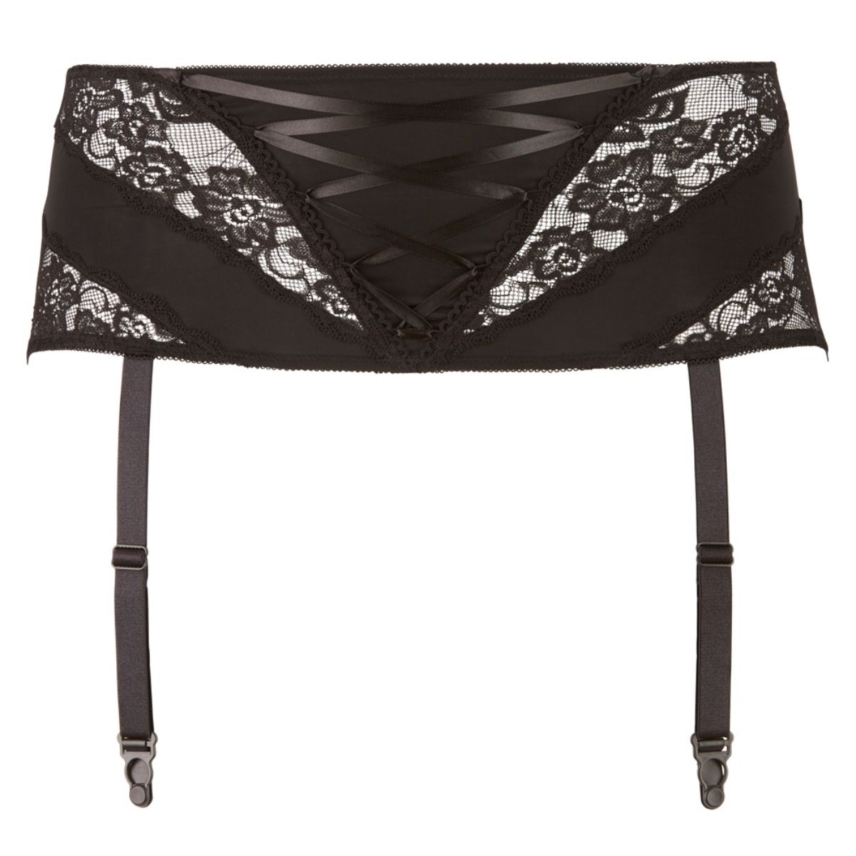 Cottelli Collection - Suspender Belt - Black