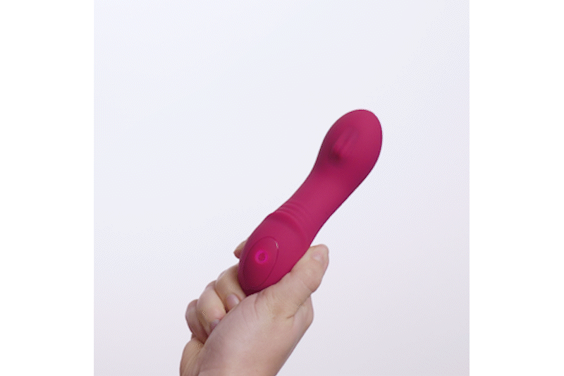 Teazers – Rolling Mini Vibrator – Raspberry Pink – Clitoral Vibrator