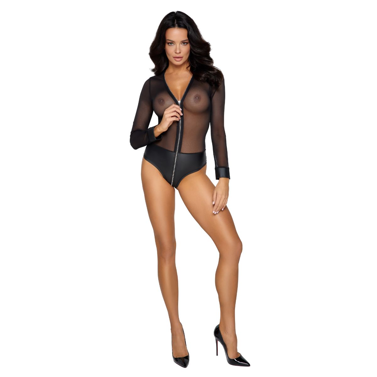 Cottelli Party - Transparent Body - Black