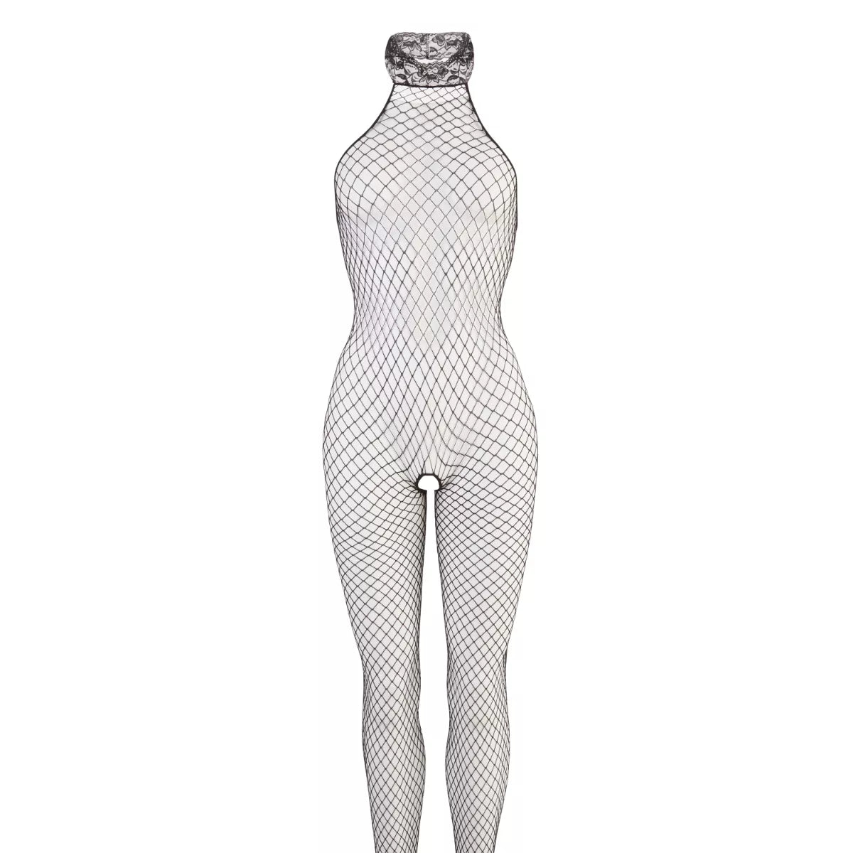 Cottelli Collection - Catsuit fishnet – Bodystocking