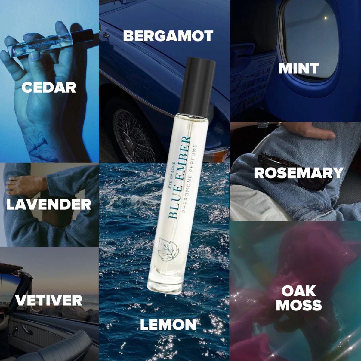 Eye of Love - Blue Ember Pheromone Perfume - 10ml – Pheromone Perfume for Women