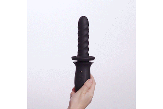 Nexus – Ascend Thrusting & Rotating Massager – Black