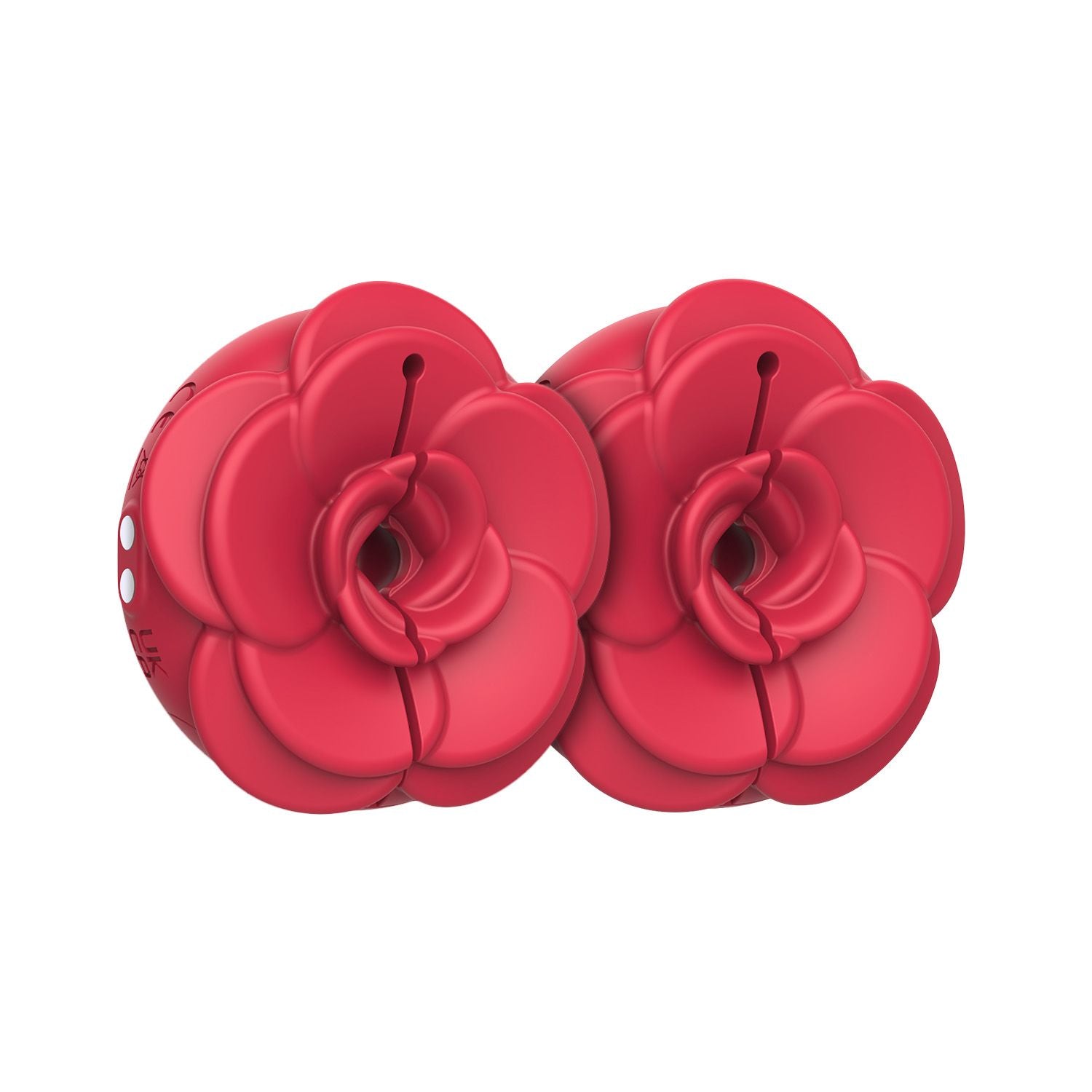 Teazers Vibrating Nipple Clamps Red lingerie