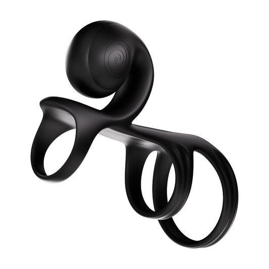 SVibe - Jovi Arc Couples Ring Black