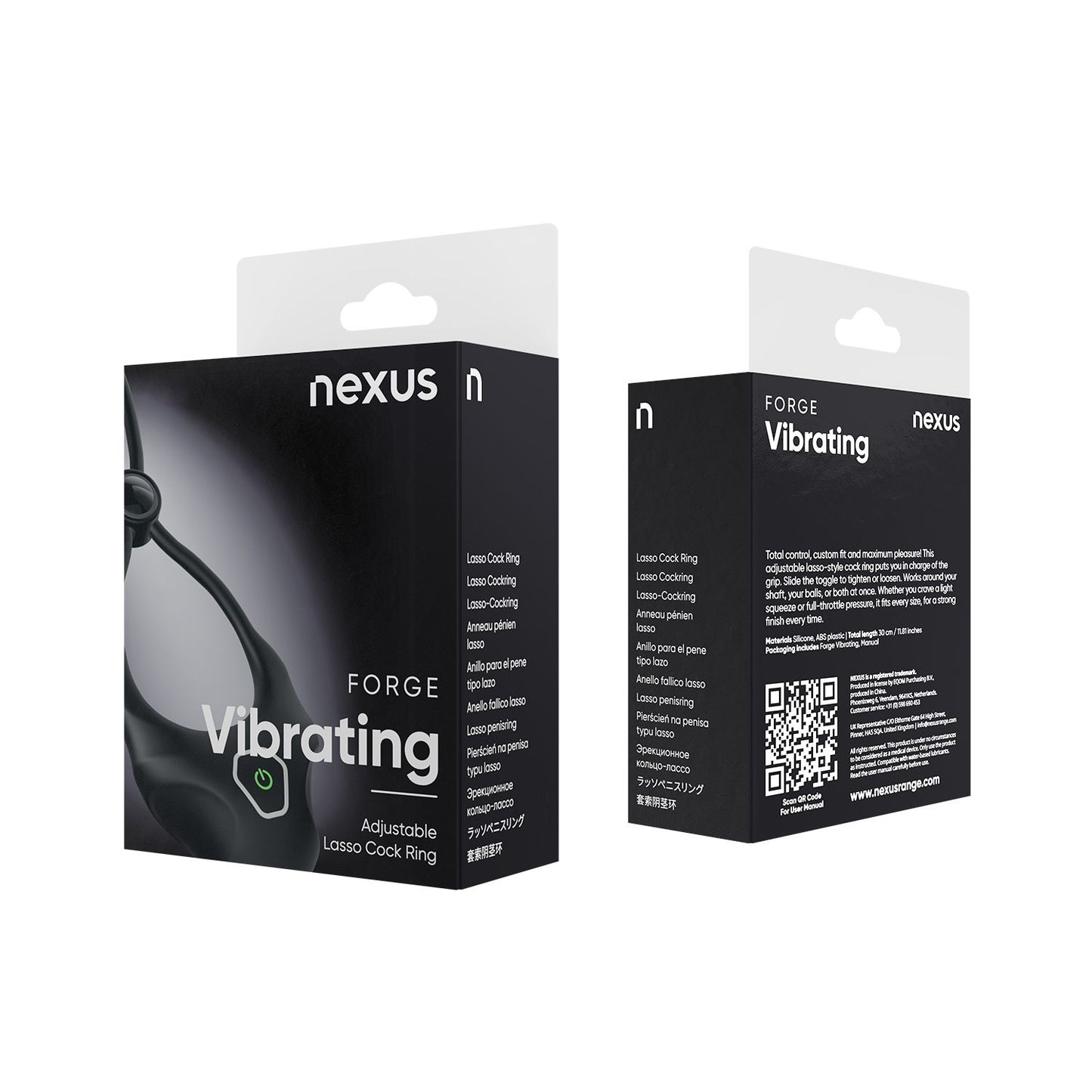 Nexus - Forge Vibrating Adjustable Lasso Cock Ring