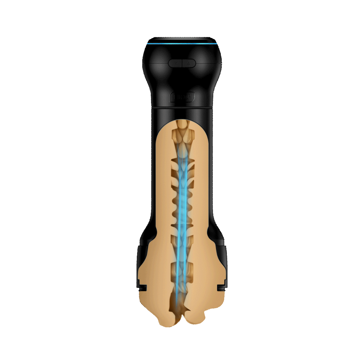 Kiiroo - PowerBlow & Feel Victoria June Mouth Masturbator Combo - Black