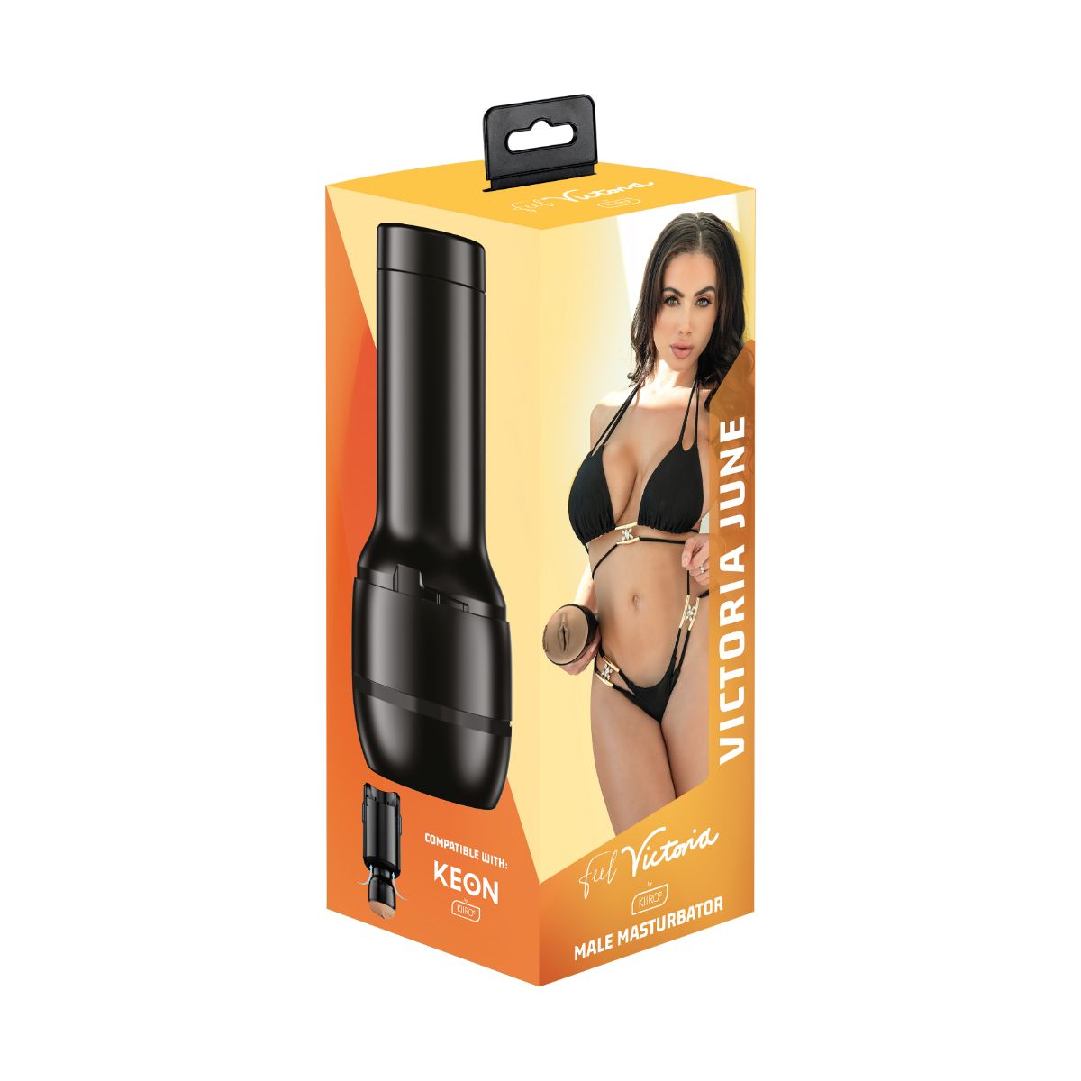 Kiiroo – Feel Victoria June - Black – Male Masturbator