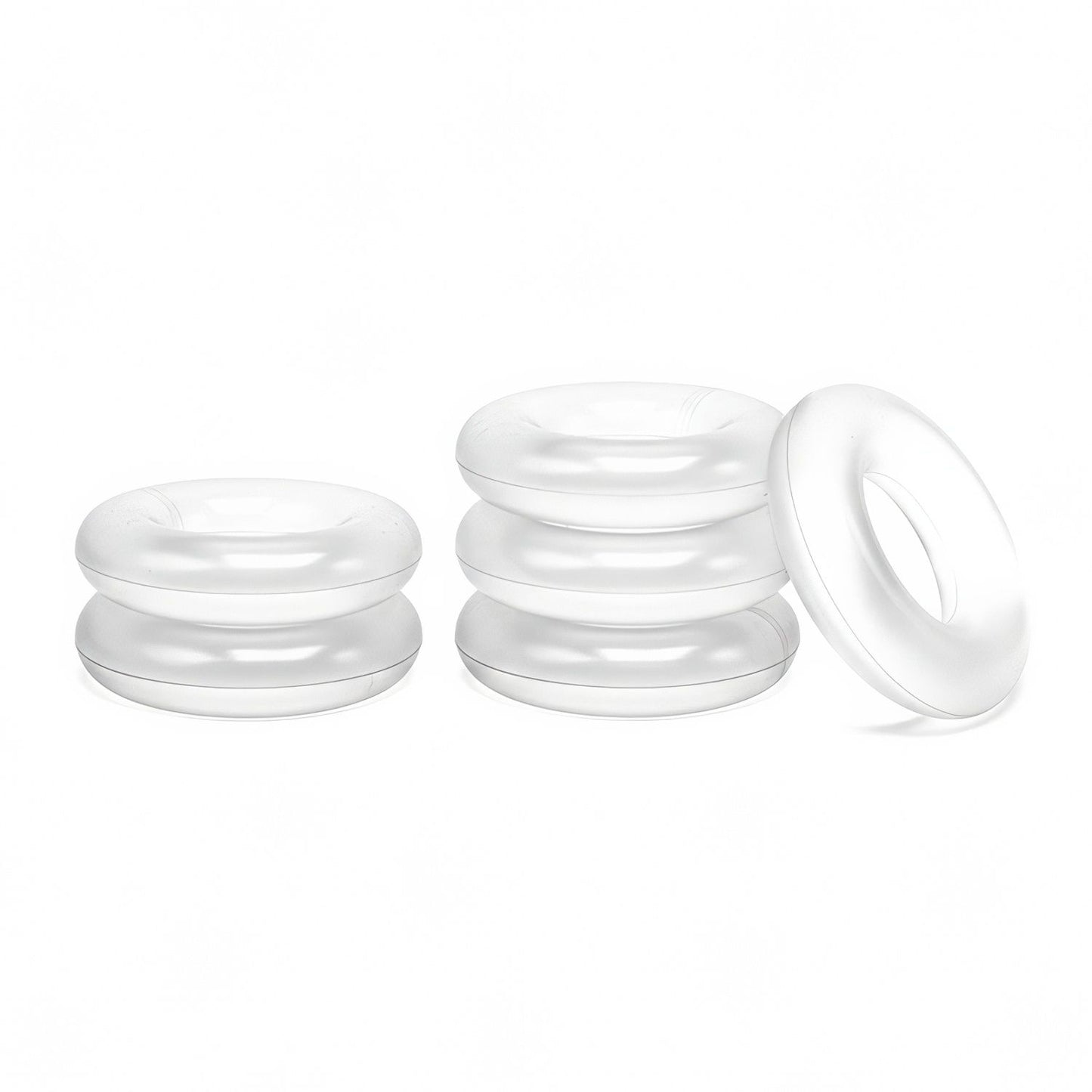 Boners - Conjunto Elástico para Escroto Ring Master, 6 peças