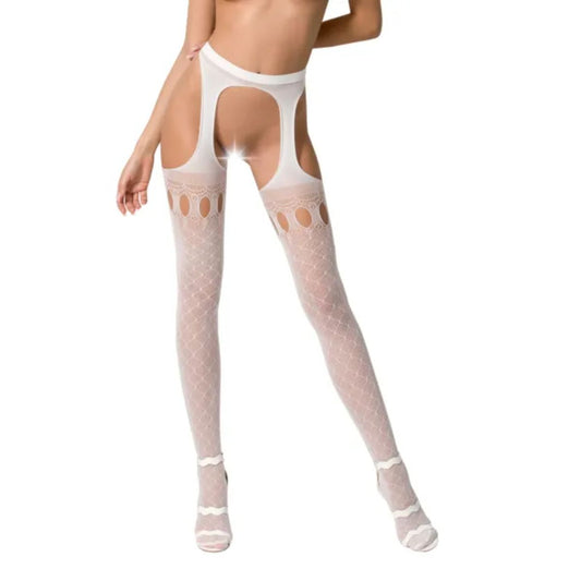 Passion - Strip Pants - White