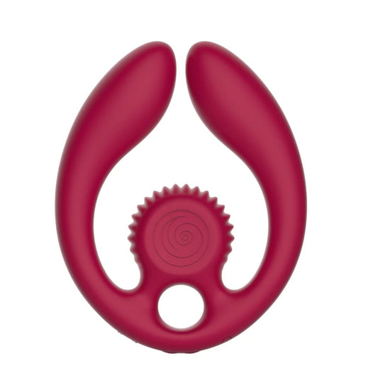 SVibe - Gizi Duo Couples Stimulator - Red – Clitoral Vibrator