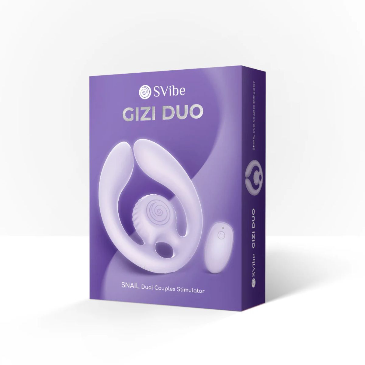 SVibe - Gizi Duo Couples Stimulator - Purple – Clitoral Vibrator