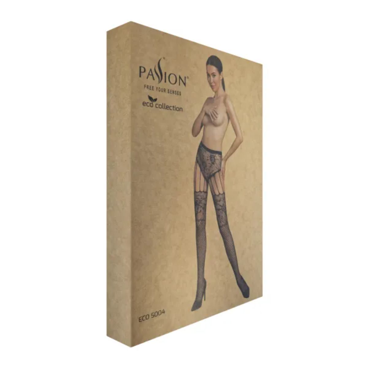 Passion Eco - Bodystocking - Black