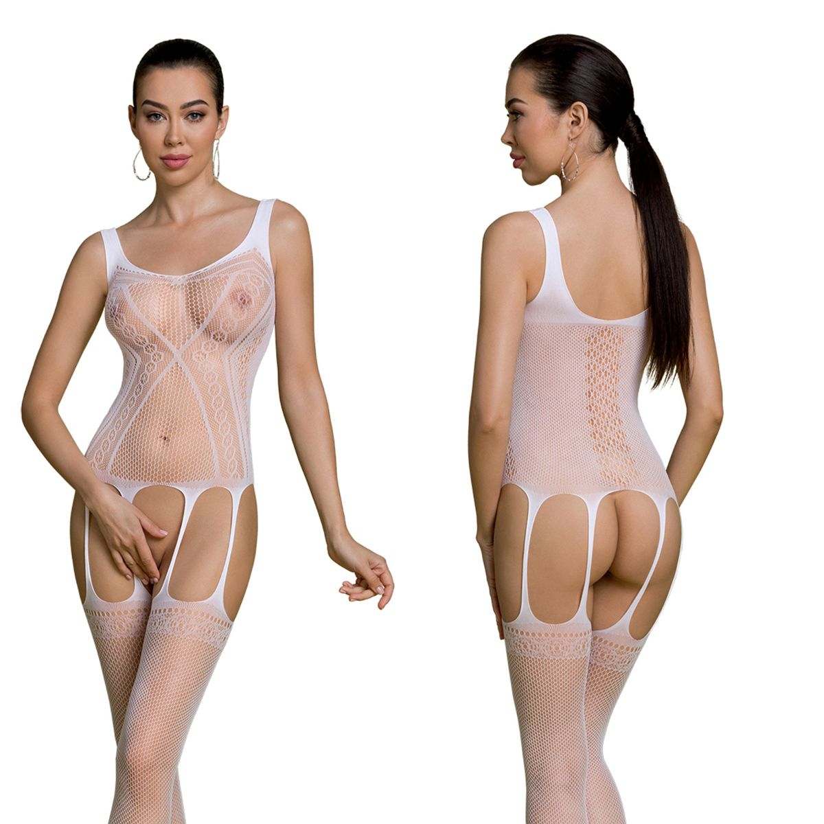 ECO Passion - BS007 Bodystocking - Branco
