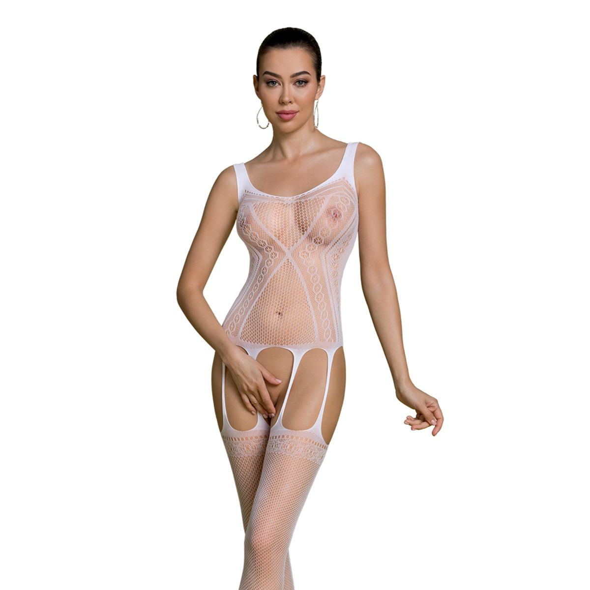ECO Passion - BS007 Bodystocking - Branco