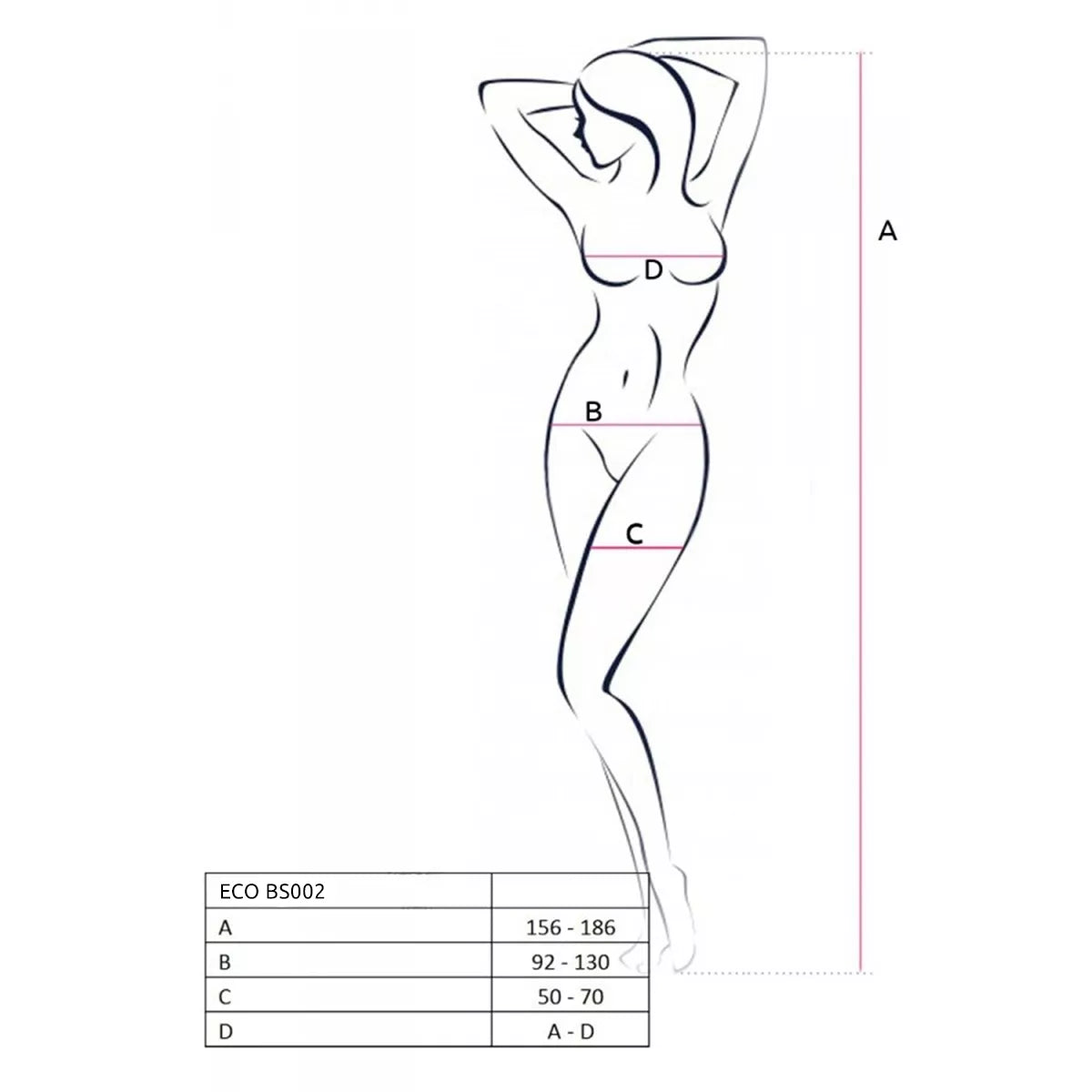 ECO Passion - Bodystocking - Red