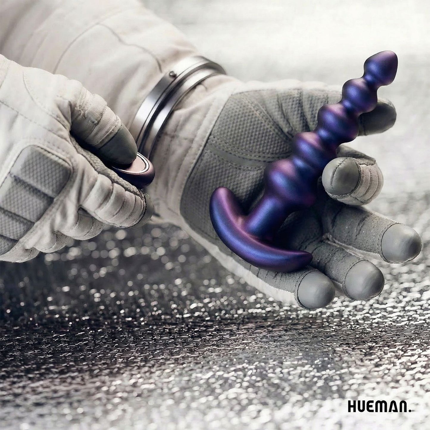 Hueman - Galaxy Force Vibrating Butt Plug with Remote