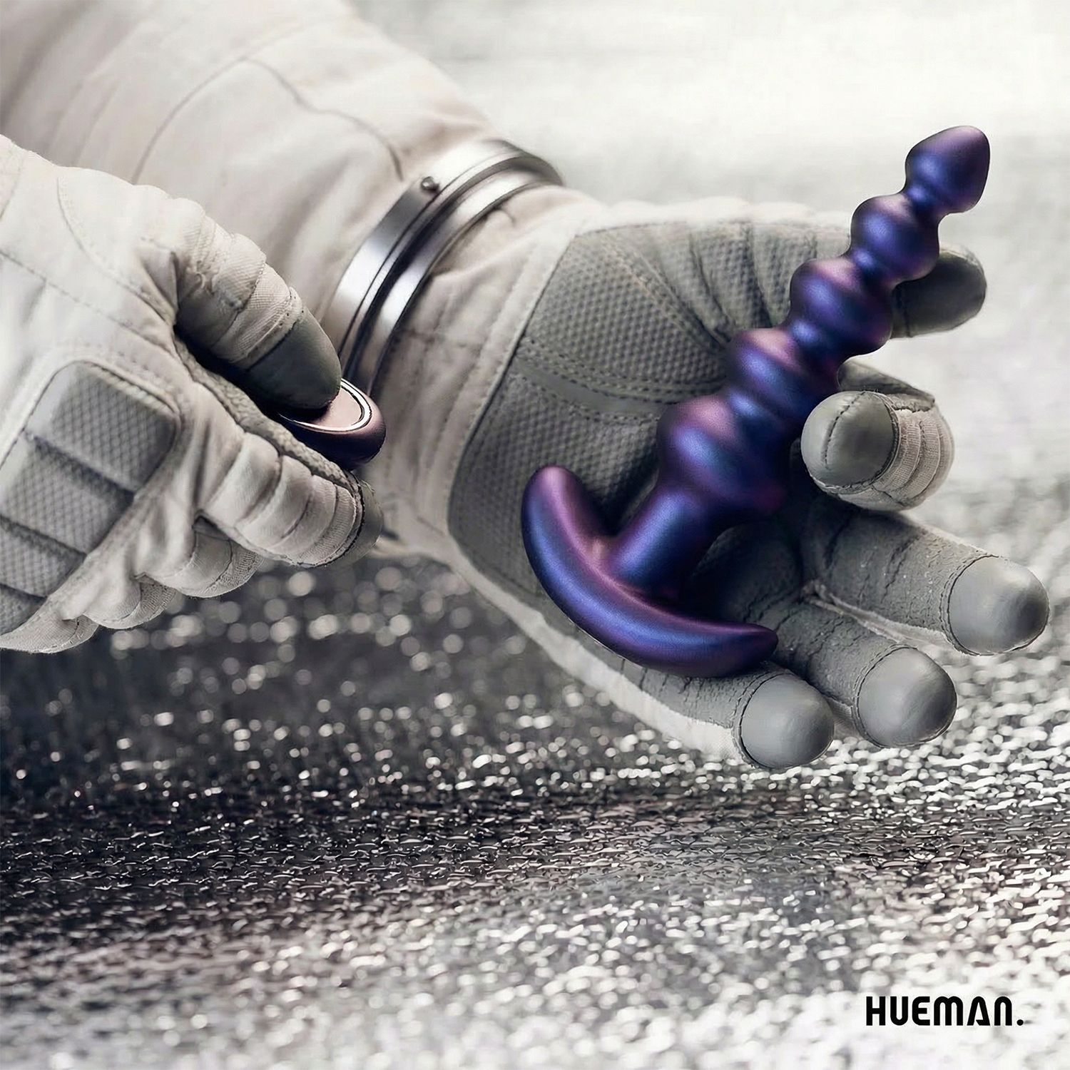 Hueman - Galaxy Force Vibrating Butt Plug with Remote