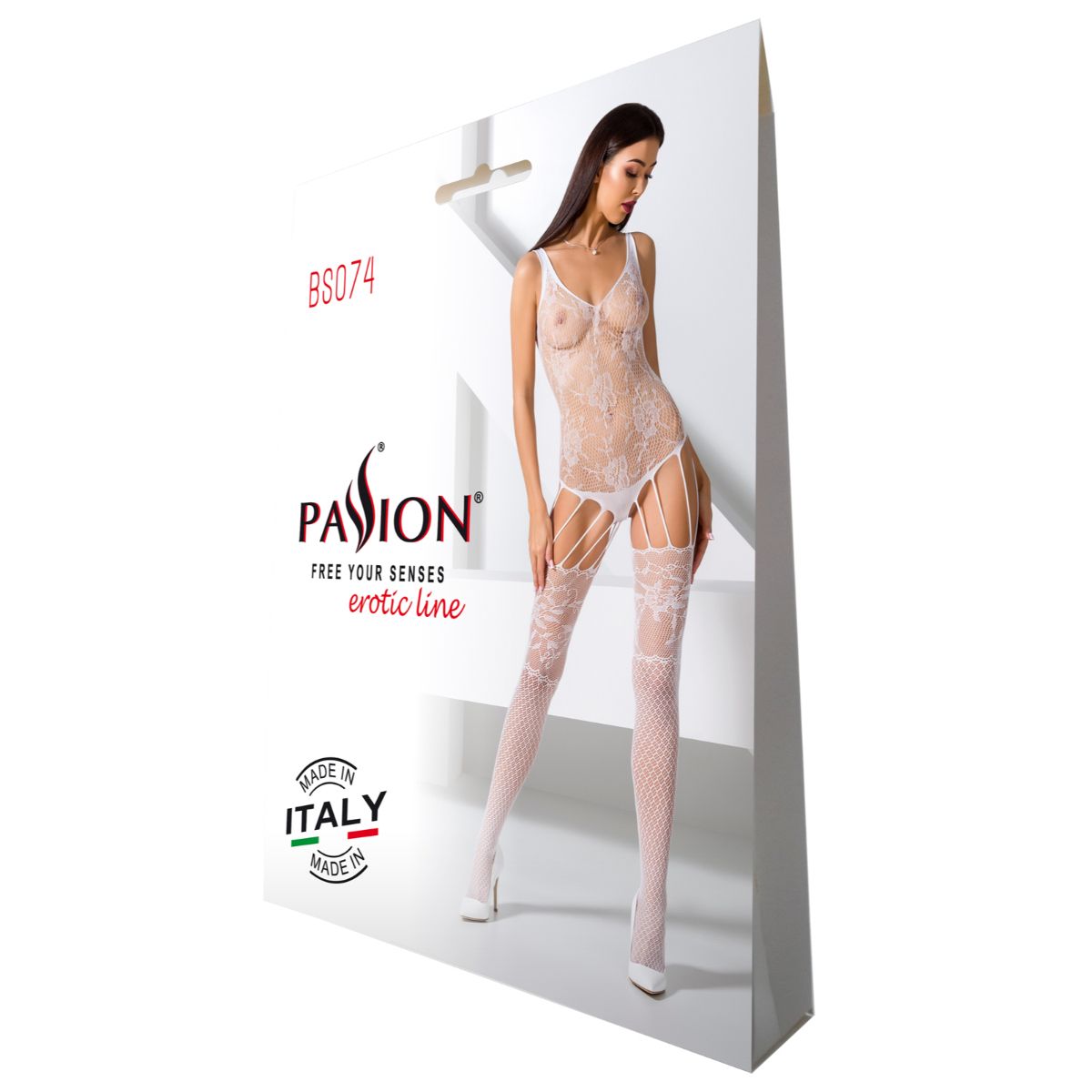 Passion - BS074 Catsuit - Branco