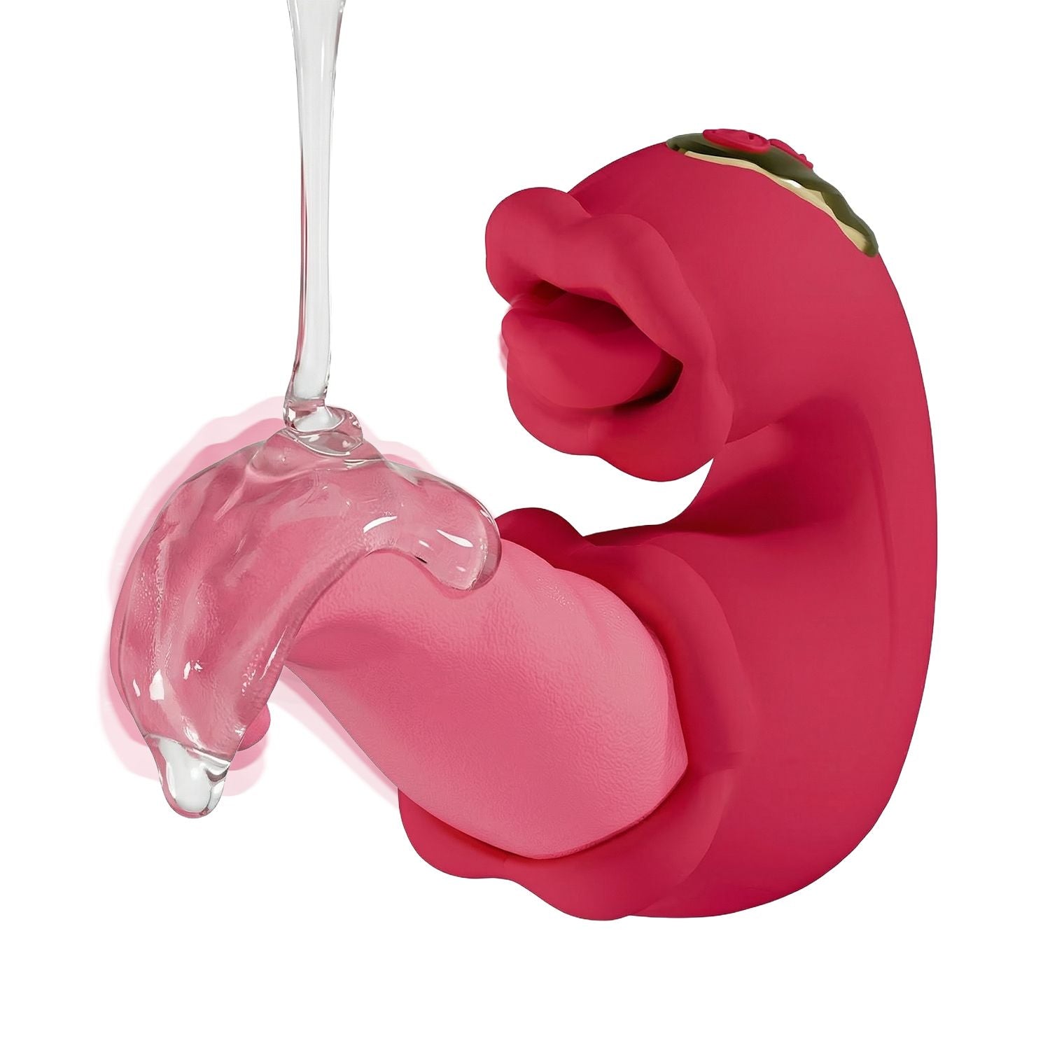 Teazers Double Tongue Vibrator Pink lingerie