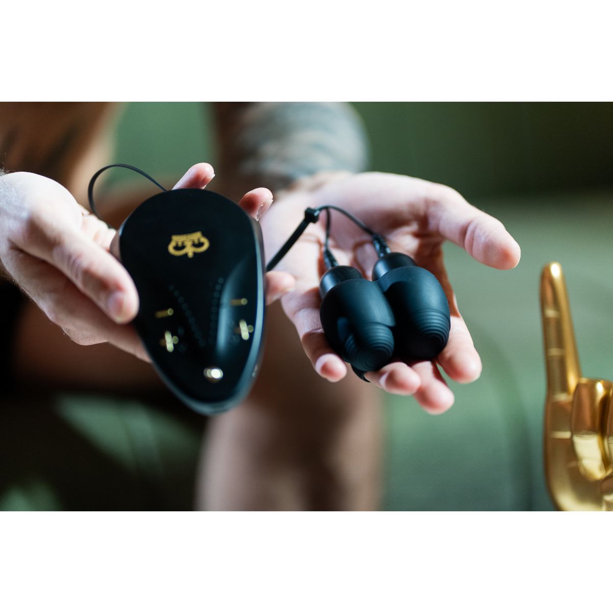 Hot Octopuss - Jett Turbo Penis Ring - Black – Vibrating Cock Ring