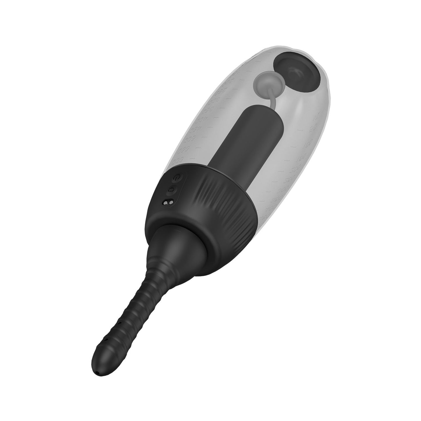 Nexus – Automatic Rotating 360° Anal Douche – Black – Anal Douche Bulb
