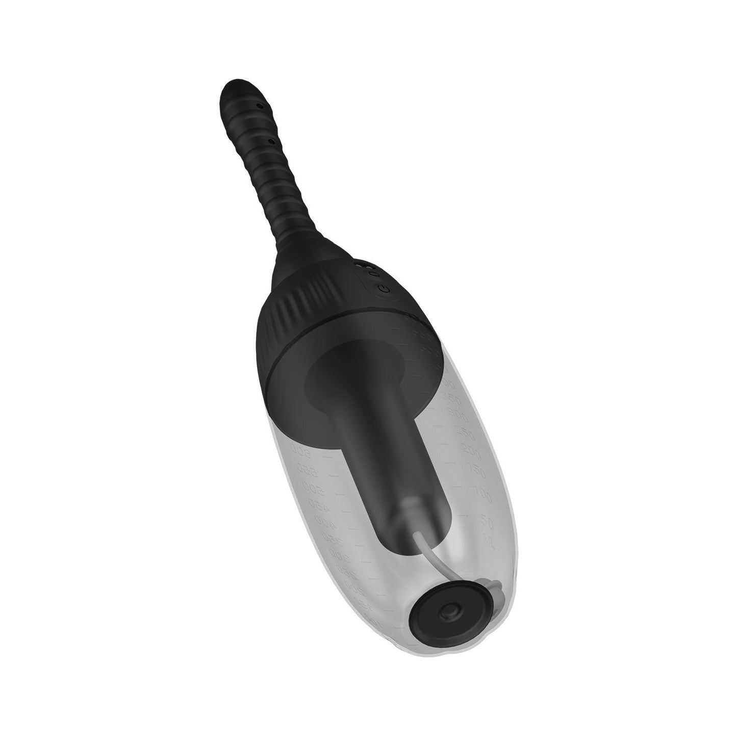 Nexus – Automatic Rotating 360° Anal Douche – Black – Anal Douche Bulb