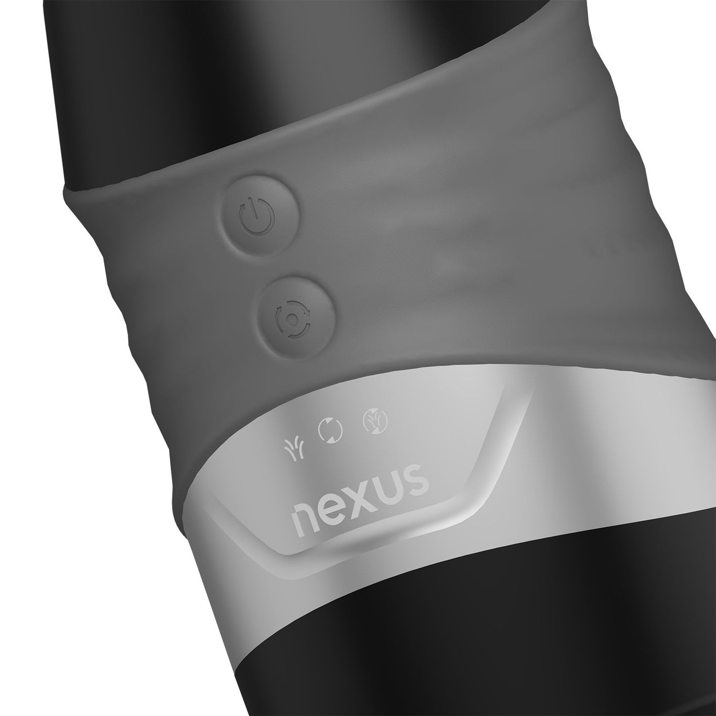 Nexus – Alpha Surge Masturbator with Rotation & Suction – Black
