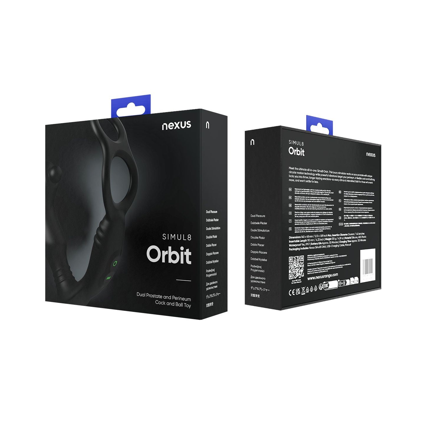 Nexus – Simul8 Orbit Edition Prostate Vibrator – Rechargeable Prostate Massager
