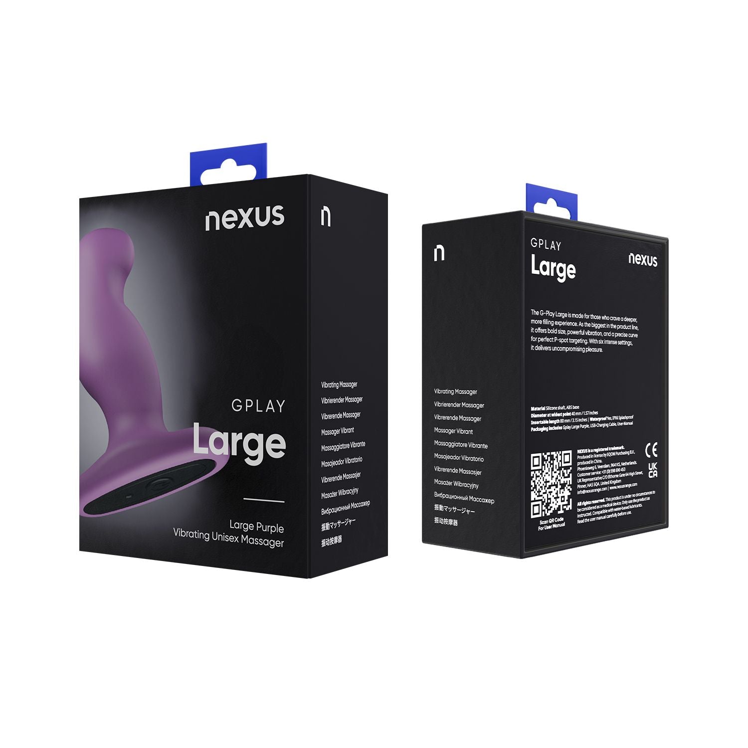 Nexus - G-Play Plus Vibrator - Large