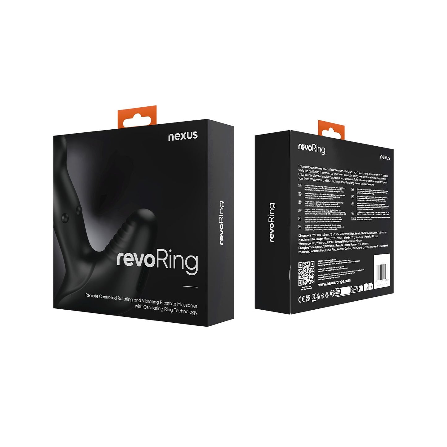 Nexus - Revo Ring Remote Control Rotating Prostate Massager – Prostate Vibrator