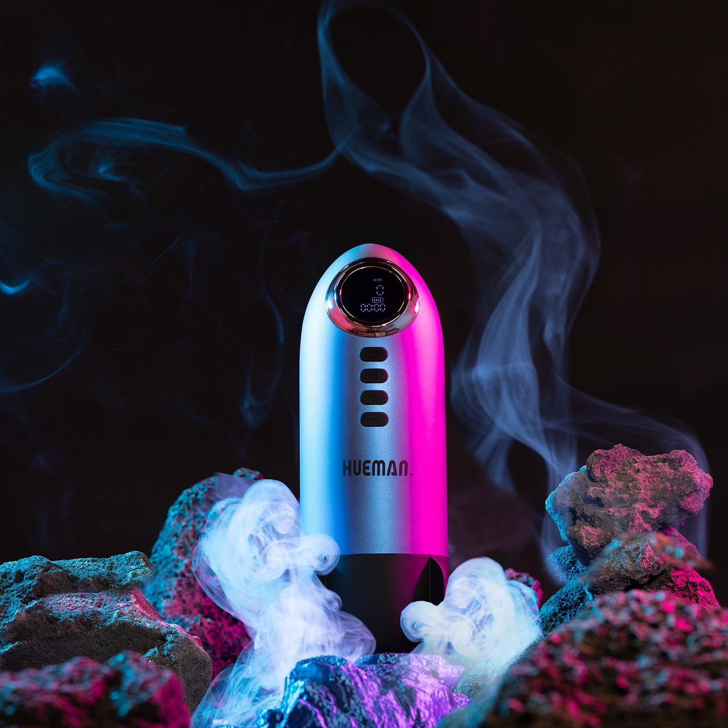 Hueman – Rocket Masturbator – Suction and Vibration Function – Male Masturbator